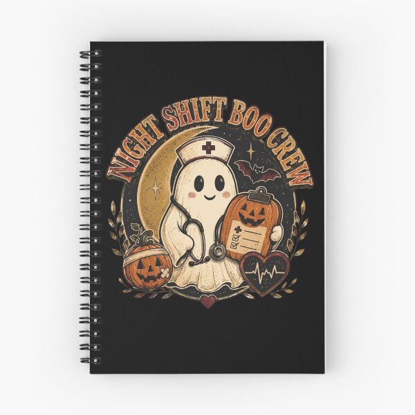 Item preview, Night Shift Boo Crew Nurse Comfort Colors Shirt, Spooky Owl Tee, Healthcare Worker Gift, Fall Nursing Shirt, Nurse Appreciation Gift designed and sold by ChockletBoy.