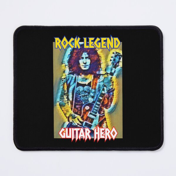 Item preview, Glam Rock Icon Electric Guitar Portrait Art designed and sold by VIVEKARIGUEZ.