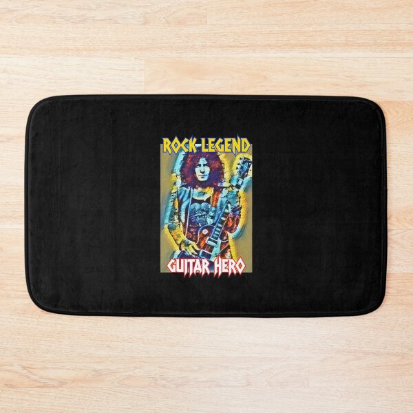 Item preview, Glam Rock Icon Electric Guitar Portrait Art designed and sold by VIVEKARIGUEZ.