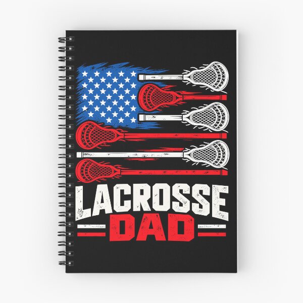Item preview, Vintage Lacrosse Dad, Lax Dad USA Flag designed and sold by stmpdwrld.