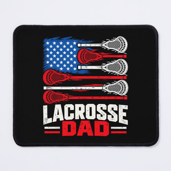 Item preview, Vintage Lacrosse Dad, Lax Dad USA Flag designed and sold by stmpdwrld.