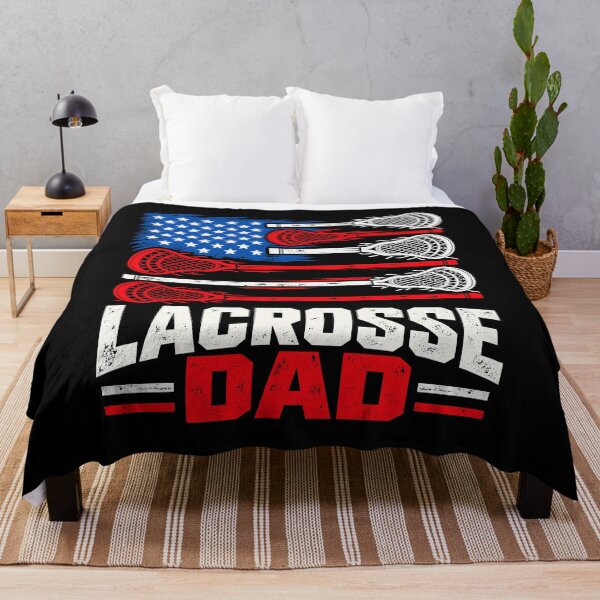 Item preview, Vintage Lacrosse Dad, Lax Dad USA Flag designed and sold by stmpdwrld.