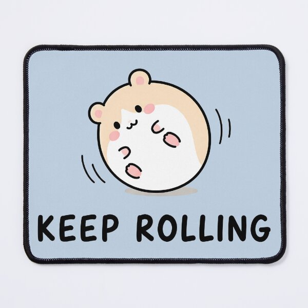 Item preview, Keep Rolling Cute Hamster Ball designed and sold by ianm1028.