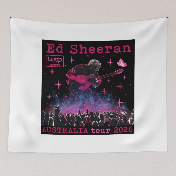 Item preview,  EdSheeran Loop Tour Australia 2026 designed and sold by PsycheStudio.