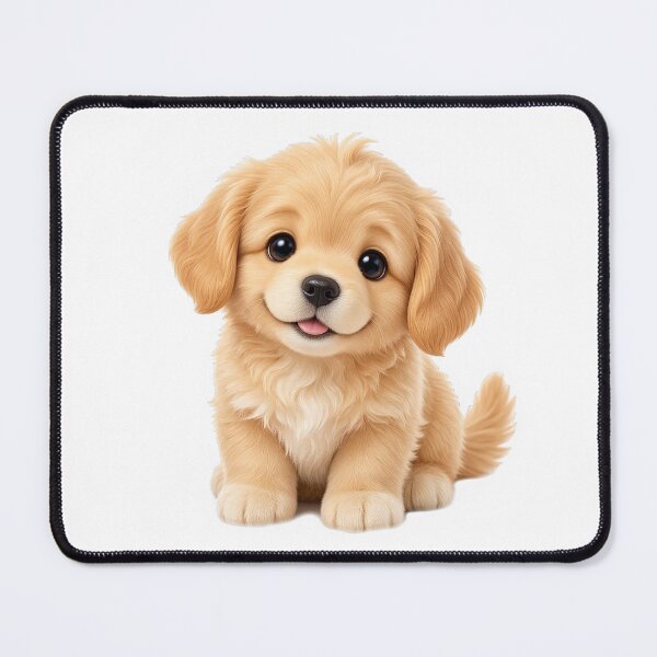 Item preview, Golden Pup Joy designed and sold by samitdigitalart.