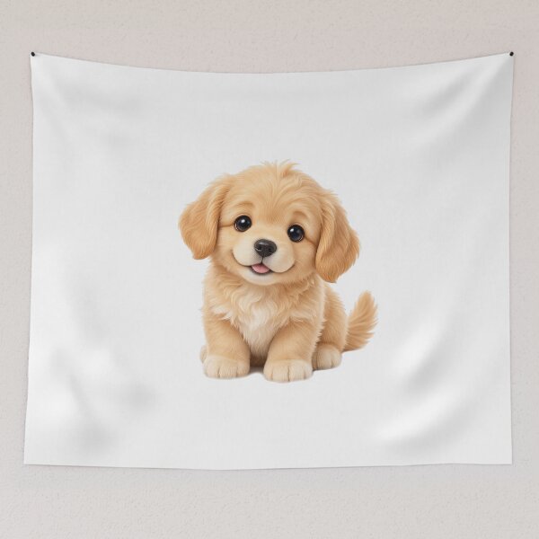 Item preview, Golden Pup Joy designed and sold by samitdigitalart.