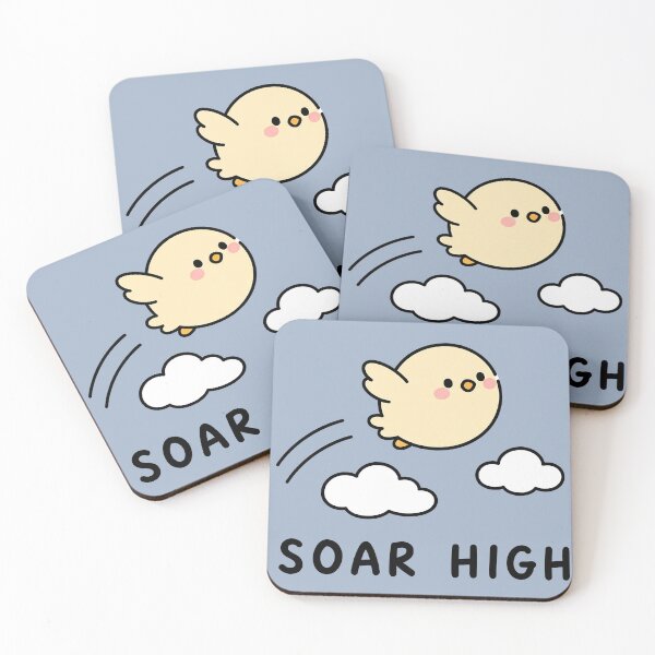 Item preview, Soar High Cute Yellow Bird designed and sold by ianm1028.