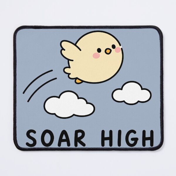 Item preview, Soar High Cute Yellow Bird designed and sold by ianm1028.