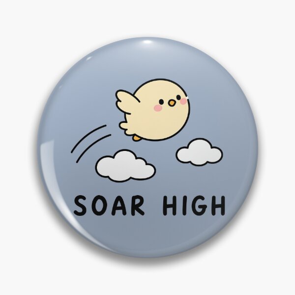 Item preview, Soar High Cute Yellow Bird designed and sold by ianm1028.