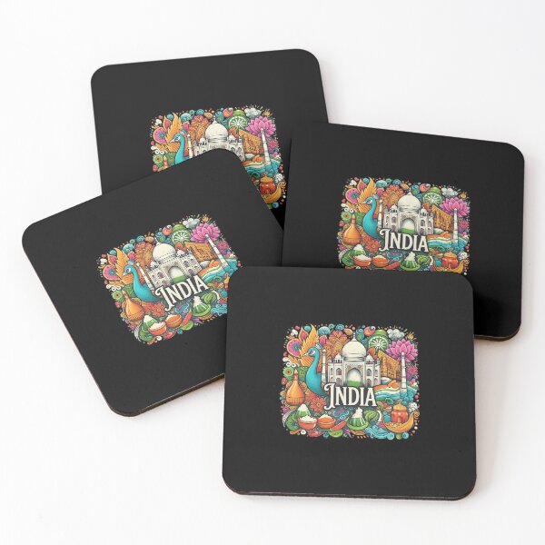 Item preview, India Heritage Cultural Doodle Art designed and sold by VIVEKARIGUEZ.