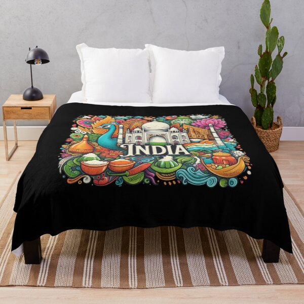 Item preview, India Heritage Cultural Doodle Art designed and sold by VIVEKARIGUEZ.