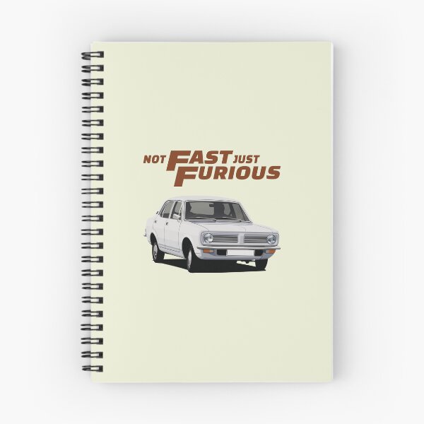 Item preview, Not Fast Just Furious - Morris Marina - white designed and sold by knappidesign.