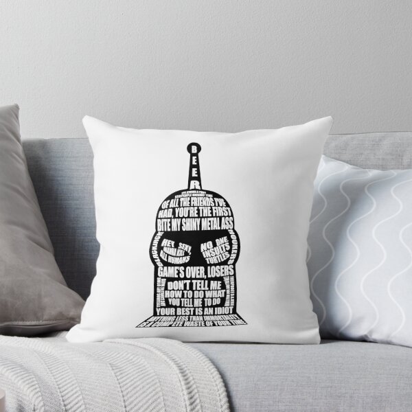 Item preview, Sarcastic Bending Robot Quote Silhouette designed and sold by SAIMENEZ.