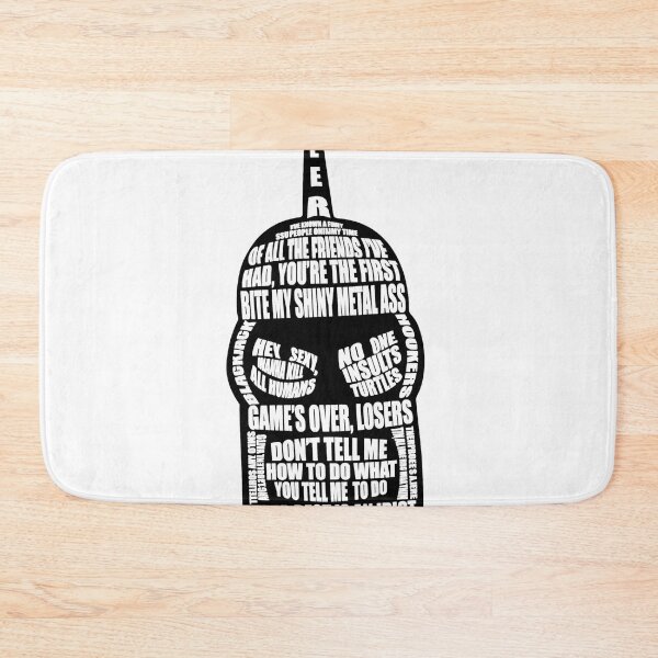 Item preview, Sarcastic Bending Robot Quote Silhouette designed and sold by SAIMENEZ.