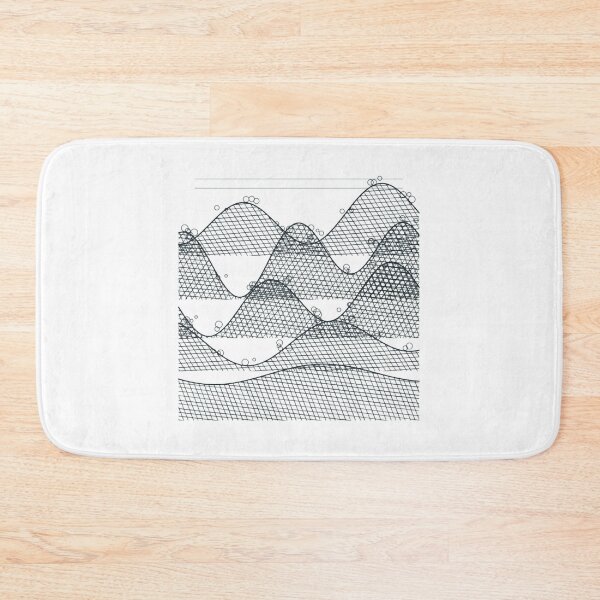 Item preview, Storm Surge Wood Engraving Intense Nautical Swirl Graphic designed and sold by TIDECHART.