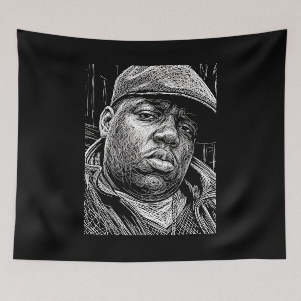Item preview, Biggie Smalls Scribel Art designed and sold by stoppedonlin.