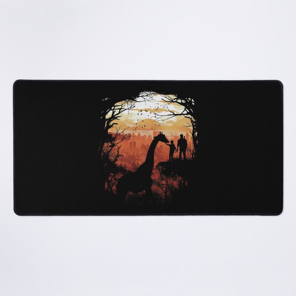 Item preview, The Last Of Us Joel And Ellie Giraffe Sunset Art designed and sold by kerakoreng.