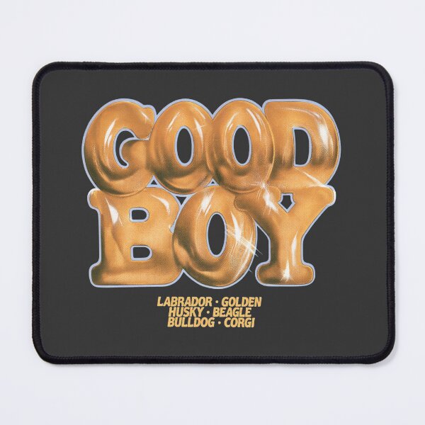 Item preview, Good Boy Dog Breeds Pet Lover Design designed and sold by NicolasGlowArt.