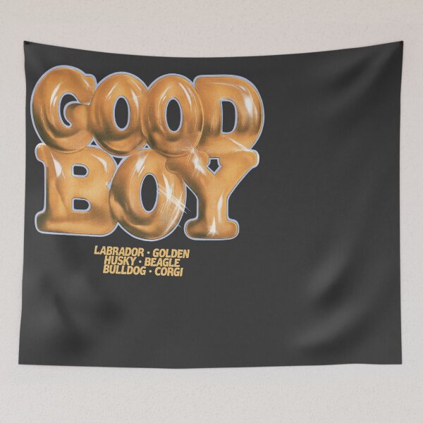 Item preview, Good Boy Dog Breeds Pet Lover Design designed and sold by NicolasGlowArt.