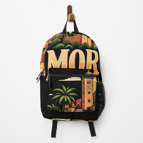 Item preview, Morocco Skyline Marrakech Vintage Moroccan Pride designed and sold by stmpdwrld.