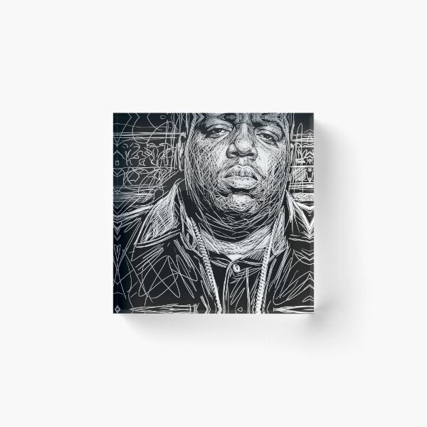 Item preview, Biggie Smalls Scribel Art designed and sold by stoppedonlin.