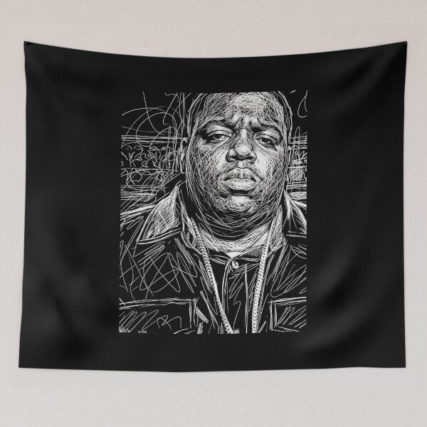 Item preview, Biggie Smalls Scribel Art designed and sold by stoppedonlin.
