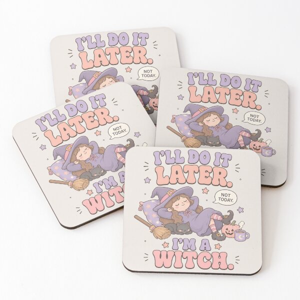 Item preview, Pastel Goth Lazy Witch - Cute Funny Halloween designed and sold by ianm1028.