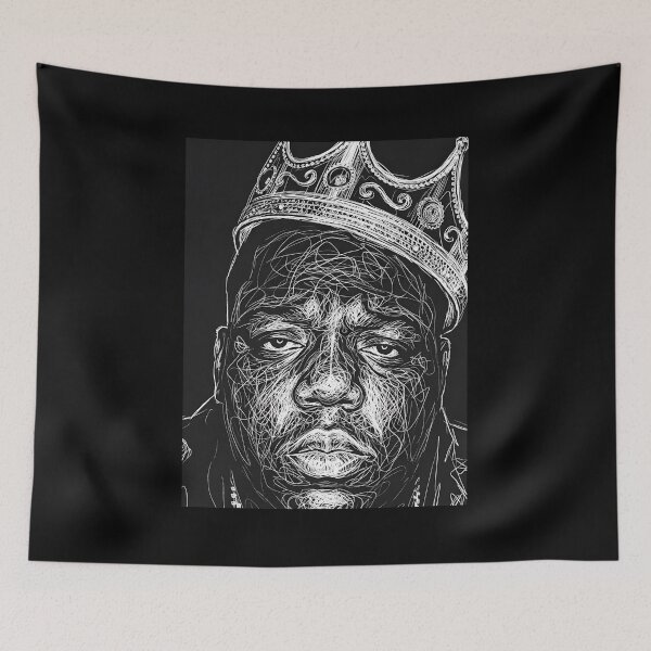Item preview, Biggie Smalls Scribel Art designed and sold by stoppedonlin.