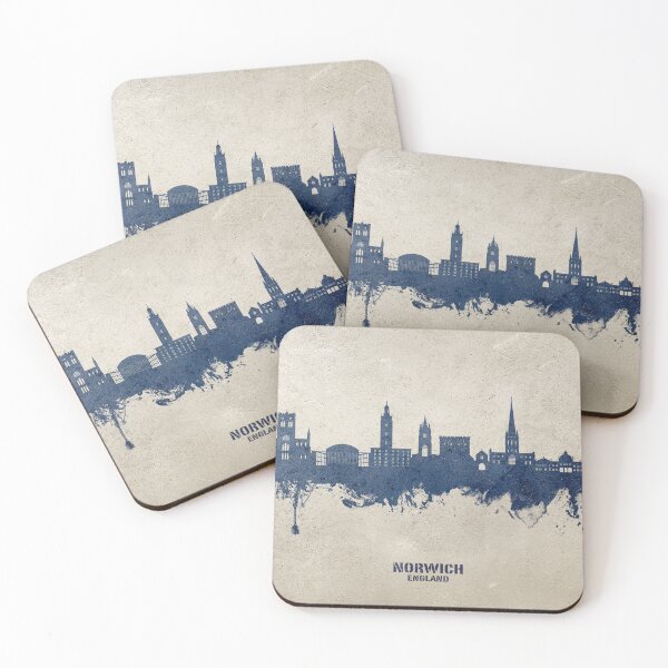 Item preview, Norwich England Skyline designed and sold by ArtPrints.