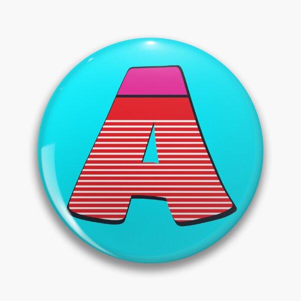Item preview, Pop Art Letter A - Initial design of the Letter A designed and sold by Fun Funky Designs.