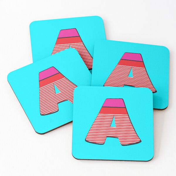 Item preview, Pop Art Letter A - Initial design of the Letter A designed and sold by Fun Funky Designs.