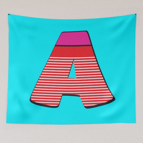 Item preview, Pop Art Letter A - Initial design of the Letter A designed and sold by Fun Funky Designs.