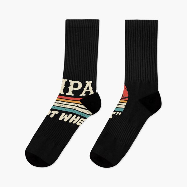 Item preview, IPA Lot When I Drink Funny Retro Beer Pun designed and sold by SAIMENEZ.