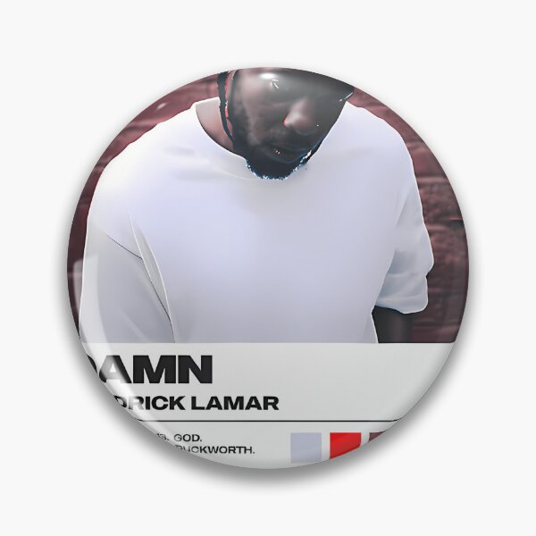 Item preview, Damn By Kendrick Lamar Album Poster designed and sold by FloraFaunaHub.