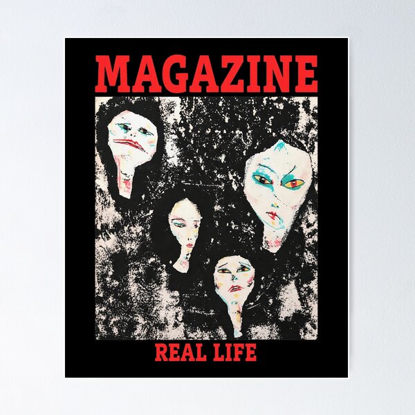 Item preview, Magazine Band Real Life Album Art designed and sold by VIVEKARIGUEZ.