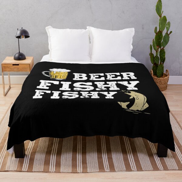 Item preview, Beer Fishy Fishy Humorous Fishing  designed and sold by SAIMENEZ.