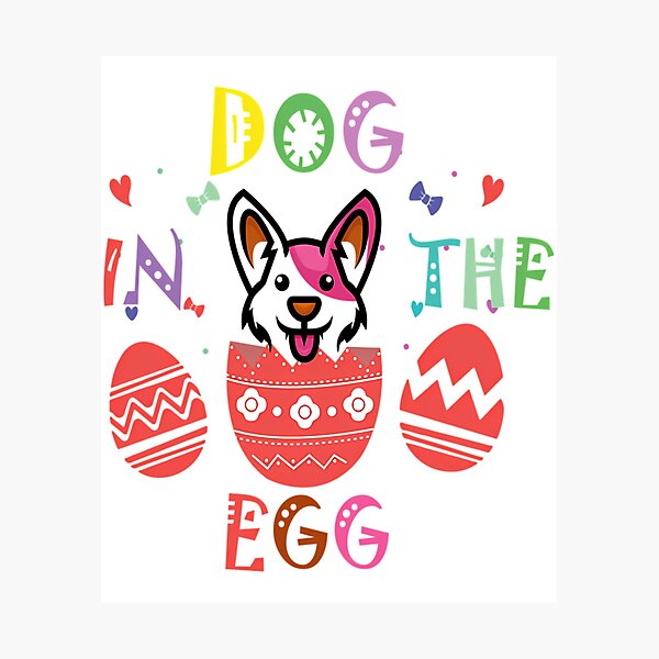 Item preview, Dog In The Egg  designed and sold by odongs.