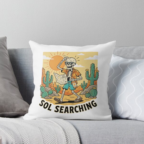 Item preview, Sol Searching Desert Skeleton Art designed and sold by SAIMENEZ.