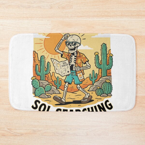 Item preview, Sol Searching Desert Skeleton Art designed and sold by SAIMENEZ.