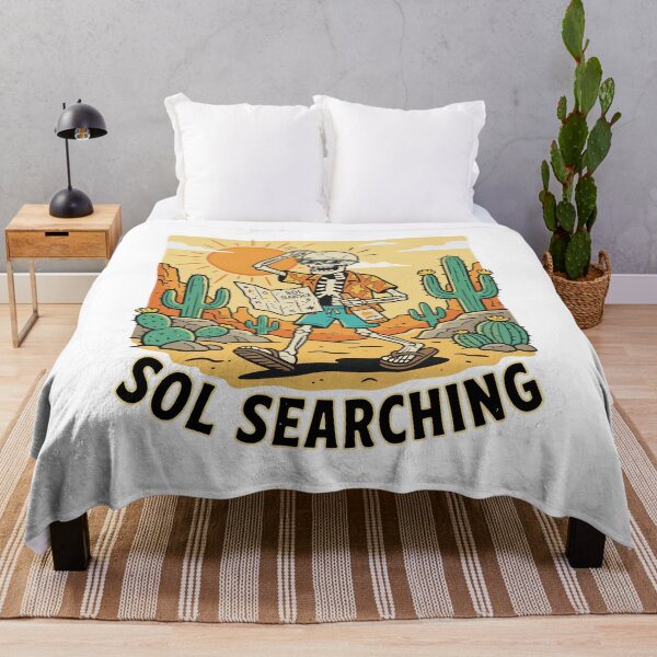Item preview, Sol Searching Desert Skeleton Art designed and sold by SAIMENEZ.
