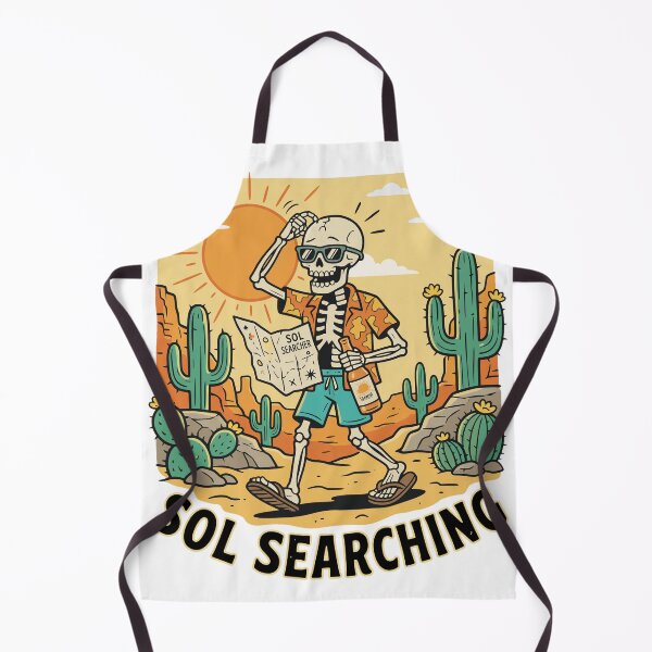 Item preview, Sol Searching Desert Skeleton Art designed and sold by SAIMENEZ.