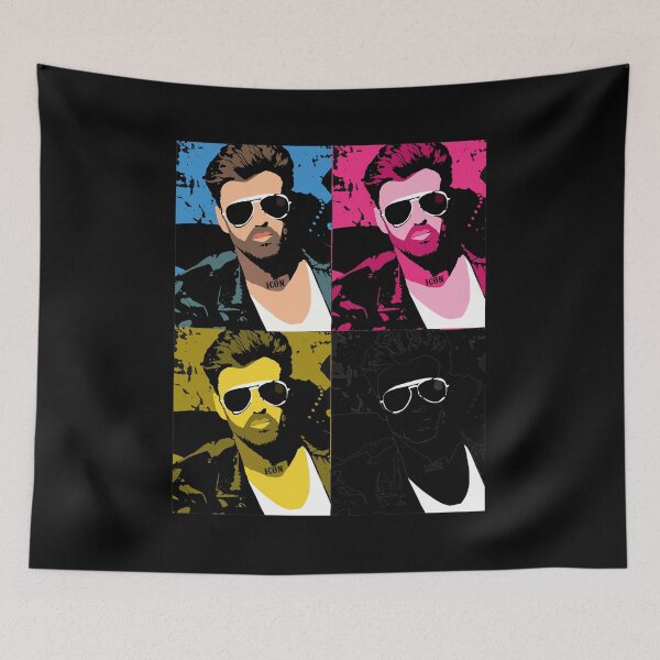 Item preview, Colorful Pop Art Musician Portrait Quad designed and sold by VIVEKARIGUEZ.