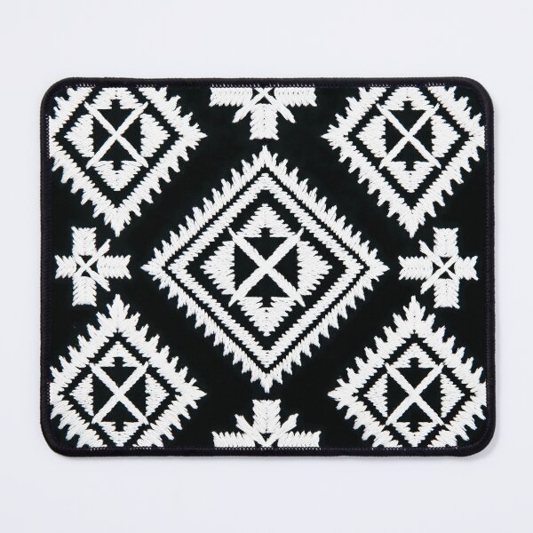 Item preview, Black and White Ukrainian Ethnic Geometric Embroidery Seamless Pattern designed and sold by Holub Art Studio & design.