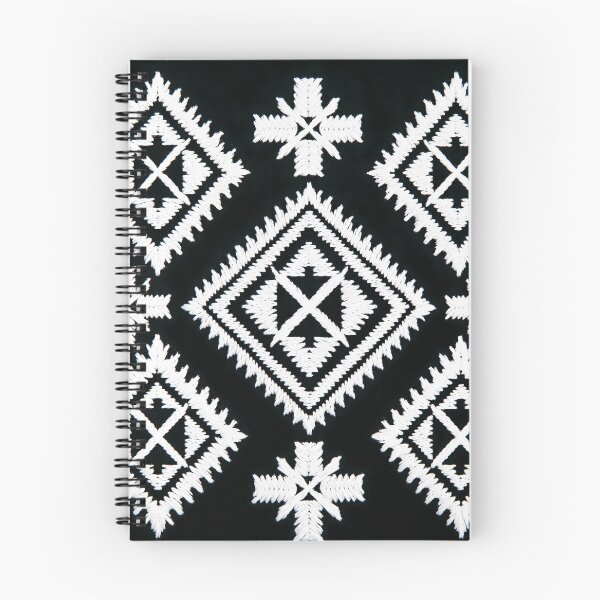 Item preview, Black and White Ukrainian Ethnic Geometric Embroidery Seamless Pattern designed and sold by Holub Art Studio & design.