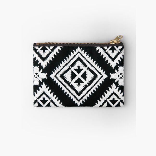 Item preview, Black and White Ukrainian Ethnic Geometric Embroidery Seamless Pattern designed and sold by Holub Art Studio & design.