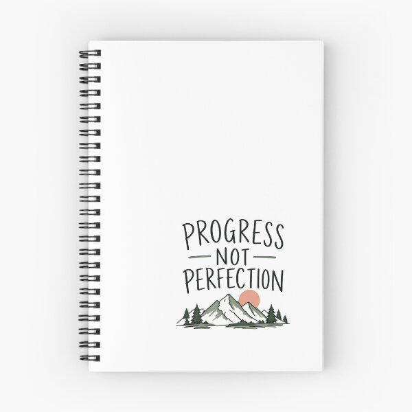 Item preview, Progress Not Perfection – Mountain Growth designed and sold by GentleRecovery.