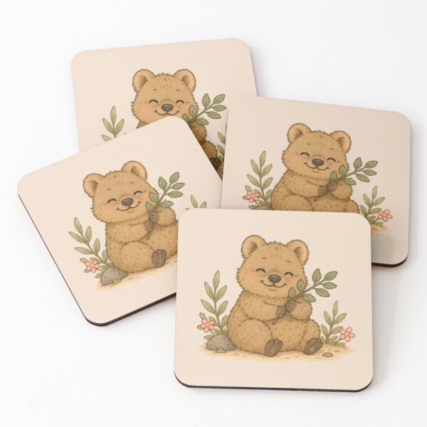 Item preview, Happy Quokka designed and sold by MellowMunchkins.
