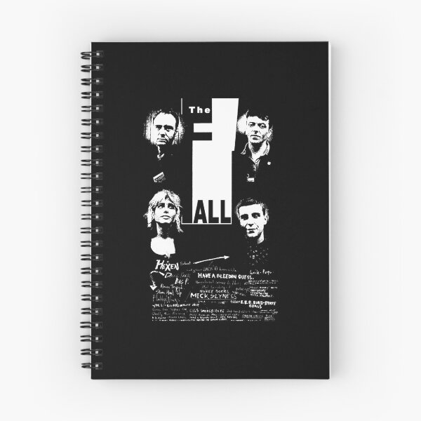 Item preview, The Fall Black White Band Portrait designed and sold by BrownDoyle.