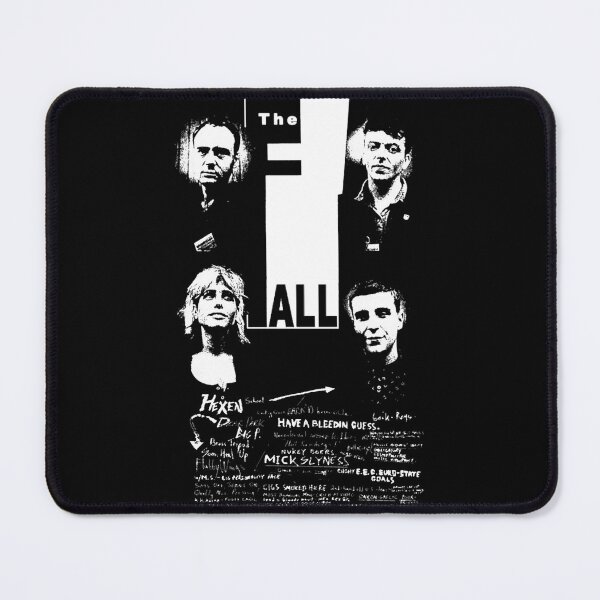 Item preview, The Fall Black White Band Portrait designed and sold by BrownDoyle.