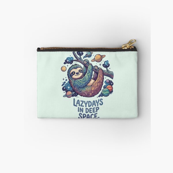 Item preview, Lazy Days In Deep Space Cosmic Sloth Planets designed and sold by Amir Faysal.